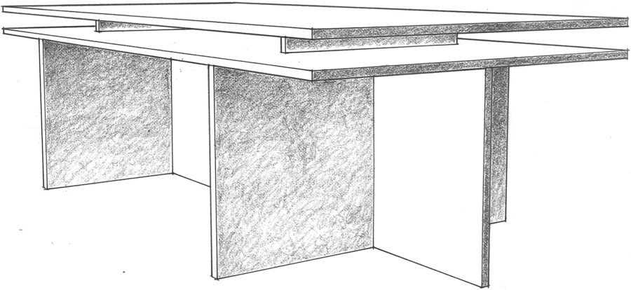 Architecture Table Donald Judd Furniture
